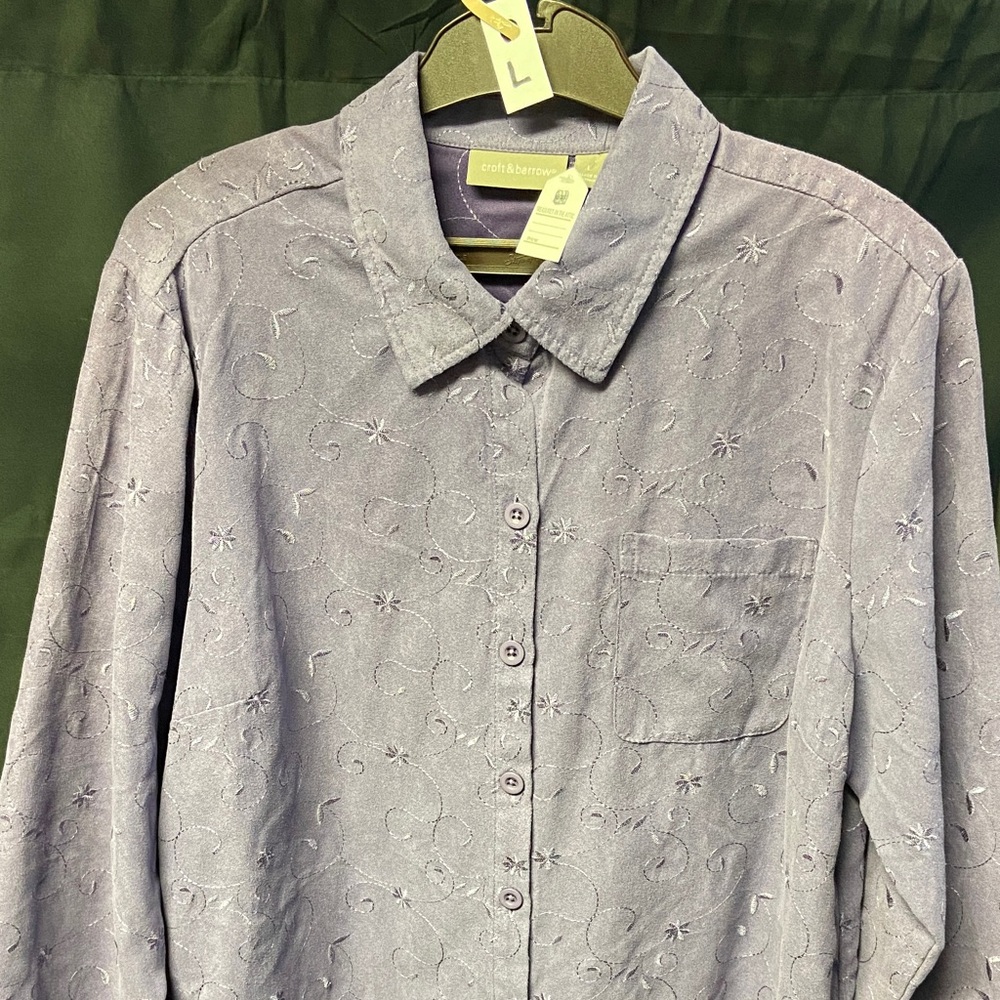 Croft & Barrow Lavender Shirt